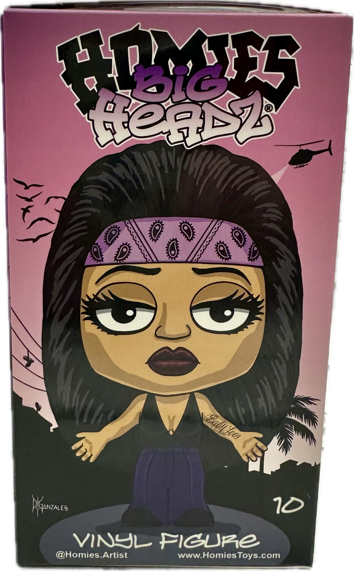 Figura metálica Chase de Babylocs BIG HEADZ de HOMIES™ de edición limitada
