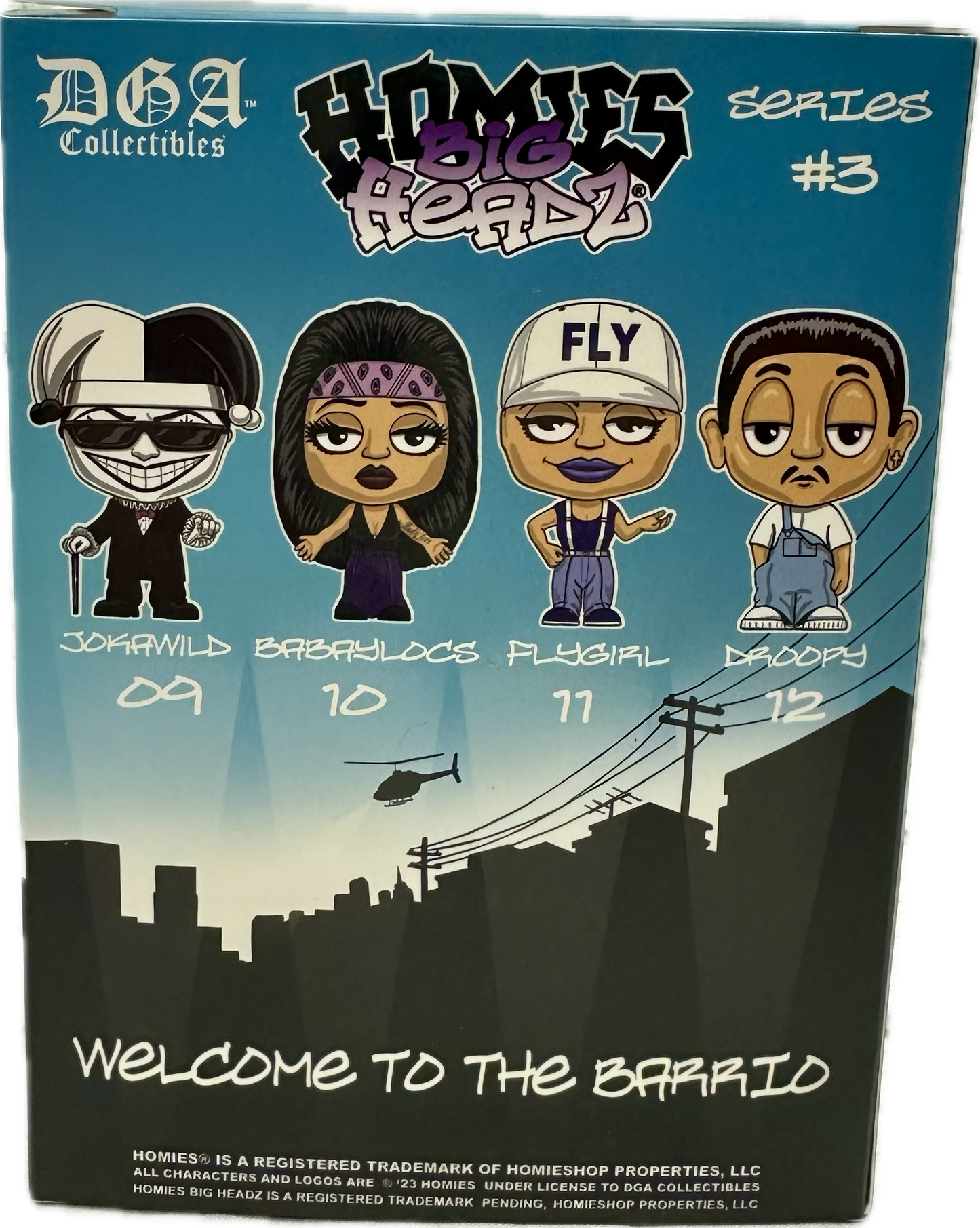 HOMIES™ - Flygirl BIG HEADZ Figure - Series #3