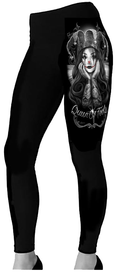 DGA™ QUEEN OF FOOLS - Women's Leggings