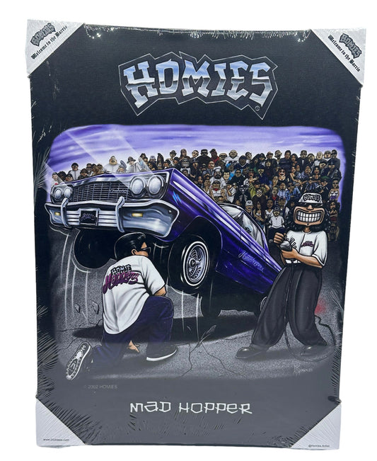 HOMIES - MAD HOPPER - Lienzo pequeño - 12" X 16"