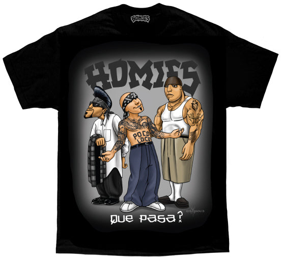 HOMIES SIGNATURE - QUE PASA - Men's MAX HWT Tee