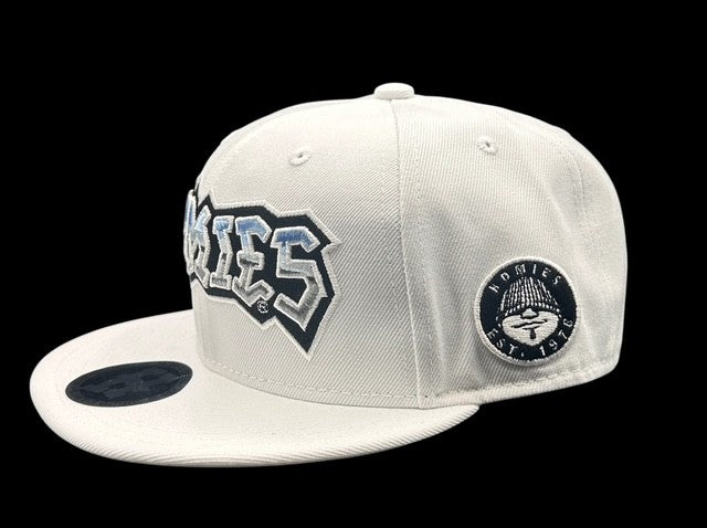 HOMIES™ - SNAPBACK HAT CHRM Logo on White – DGA Tees