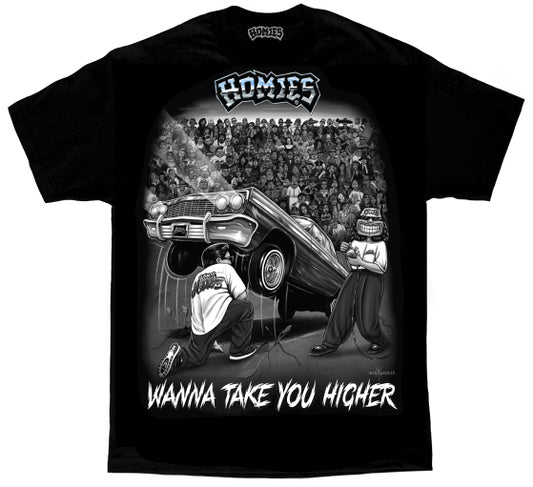 HOMIES SIGNATURE - WANNA TAKE YOU HIGHER - Men's MAX HWT Tee