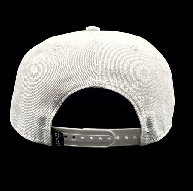 HOMIES™ - SNAPBACK HAT CHRM Logo on White – DGA Tees