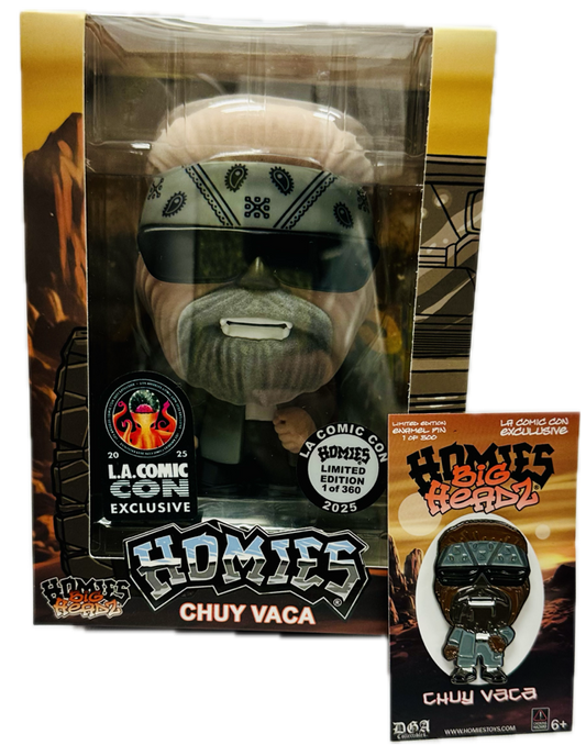 HOMIES™ - HOMIE Chuy Vaca BIG HEADZ LA COMIC CON 2025  Excl. Fig. Set