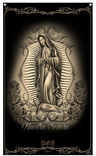 DGA - 3' X 5' - BANDERA / BANNER - ESPECTÁCULO SECUNDARIO