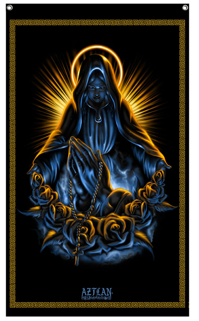 AZT™- 3' X 5' - FLAG / BANNER - MOTHER OF PRAYER