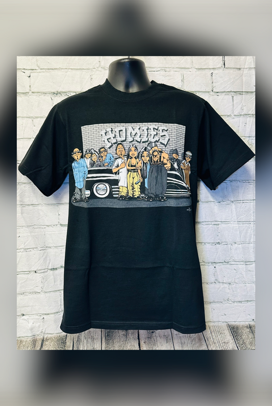 H.S™- HOMIES WALL - Men's MAX HWT Tee