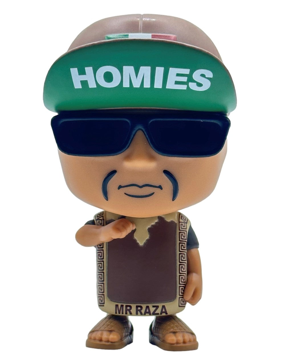 HOMIES™ - Juego de 4 figuras BIG HEADZ SERIE N.º 2 Estuche interior de 5 piezas