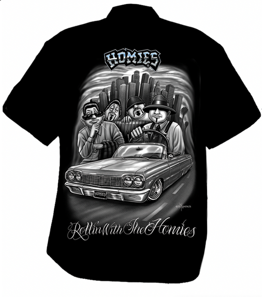 HOMIES™ - ROLLIN WITH THE HOMIES - Work Shirt