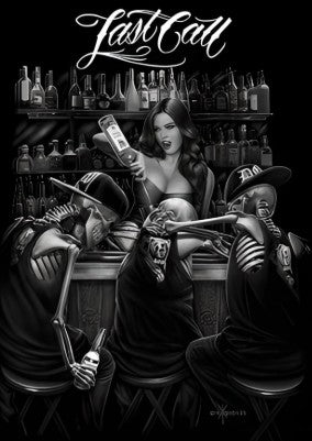 Tin Metal Signs - Last Call