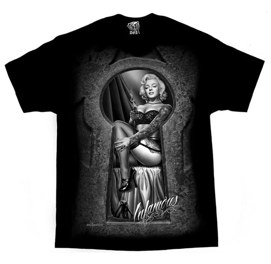 Camiseta INFAMOUS para hombre