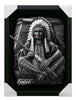 Native - Small Framed Canvas Art - 12" x 16"