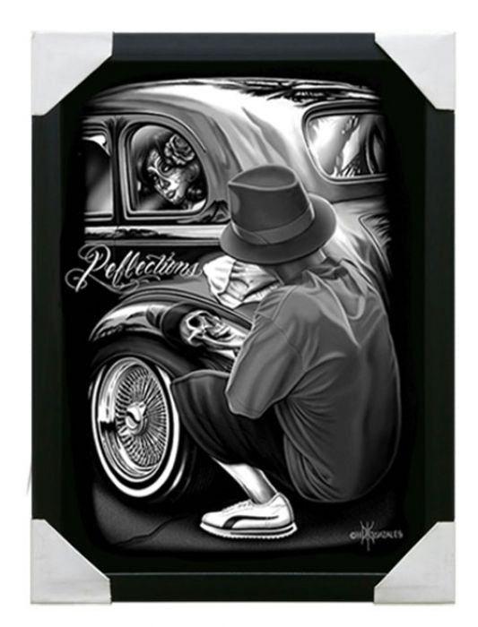 Reflexiones - Lienzo enmarcado pequeño - 12" x 16"