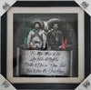 Muere de pie - Cuadro de sombras - 15" x 15"