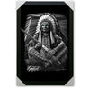 Native - Large Framed Canvas Art 22" x 34"