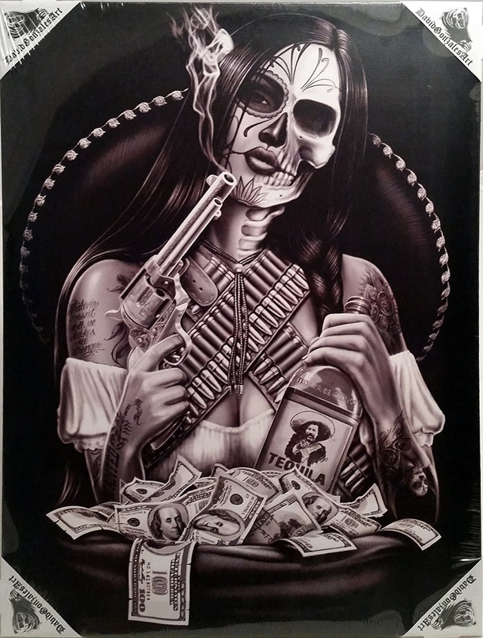 BANDIDA - Lienzo pequeño - 12" X 16"