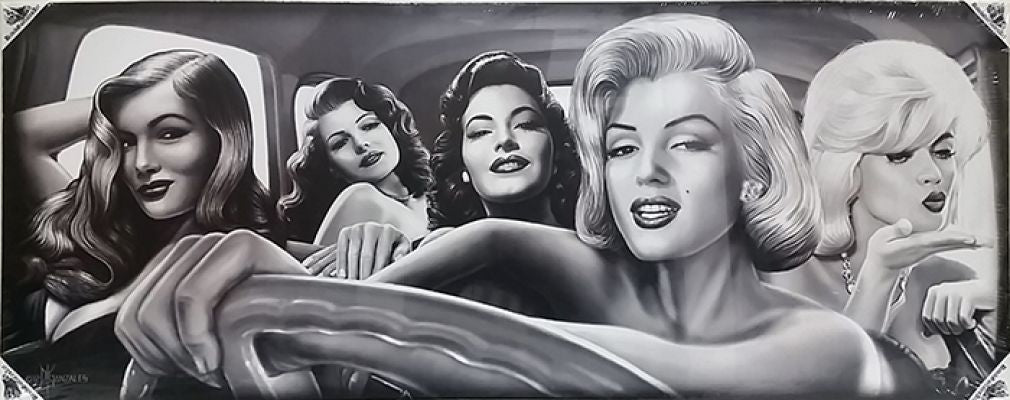 BOMBAS - Lienzo grande - 16" X 40"