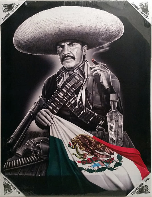PURO MEXICANO - Small Canvas Art - 12" X 16"