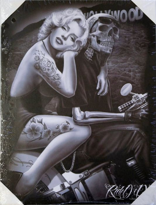 ROD - HOLLYWOOD HOMEGIRL - Lienzo pequeño - 12" X 16"