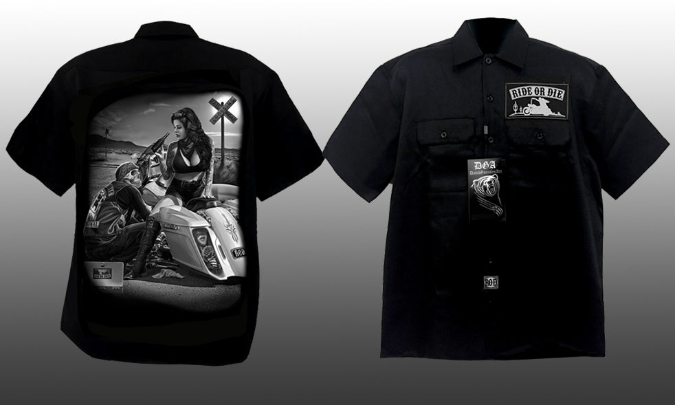 ROD™ Work Shirt - TILL THE WHEELS FALL OFF