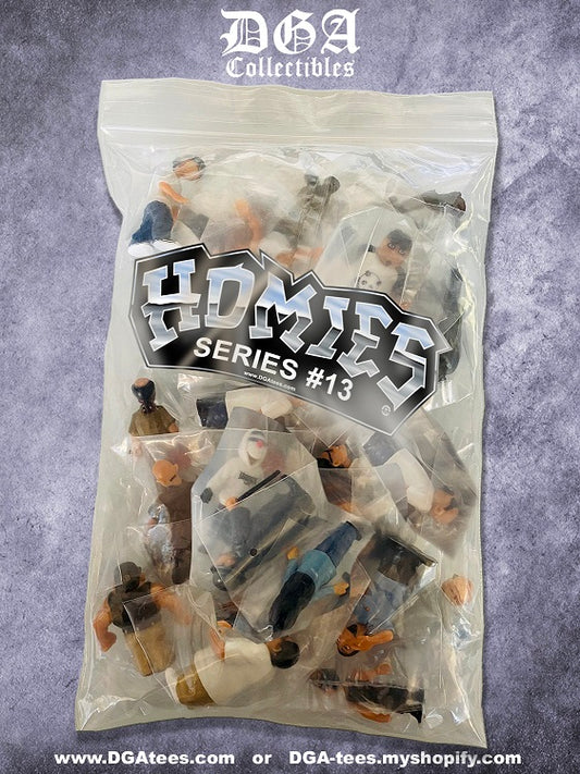 HOMIES SERIES 13 - POLYBAG Complete Set