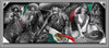 MÉXICO - Lienzo grande - 16" X 40"