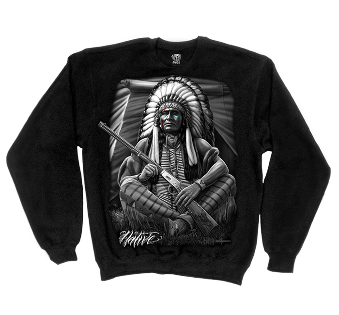 RETIRED- MEN'S Crewneck Sweatshirts - Native