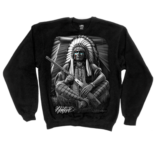 RETIRED- MEN'S Crewneck Sweatshirts - Native