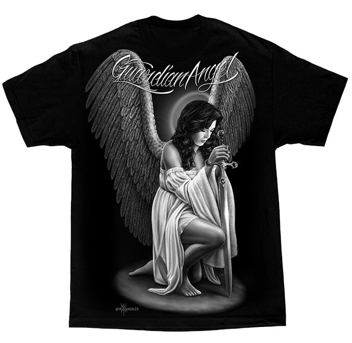 Retired- BACKPRINTED - Guardian Angel Men's Tee