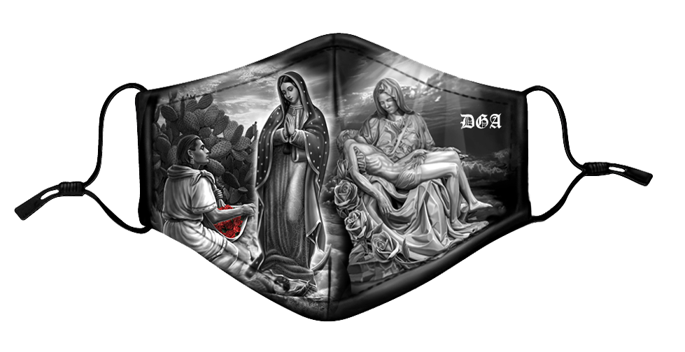 DGA Protective Mask - Virgencita / Tears in Heaven -  W/filter