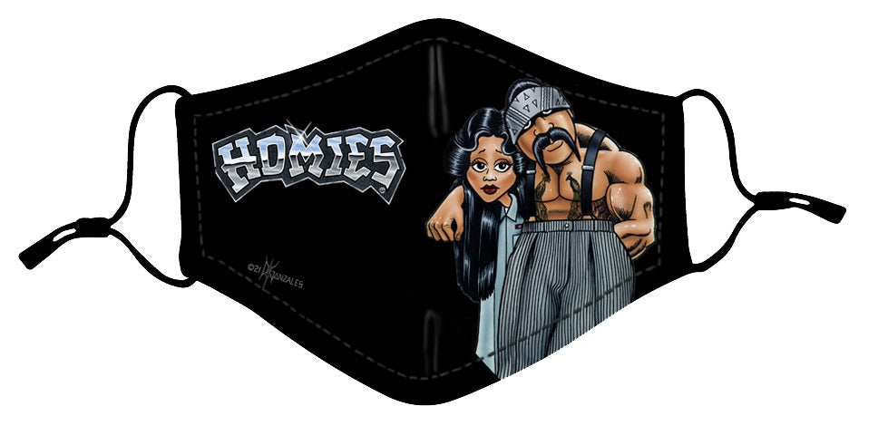 Máscara protectora DGA - HOMIES - BIG LOCO (COLOR) - Con filtro