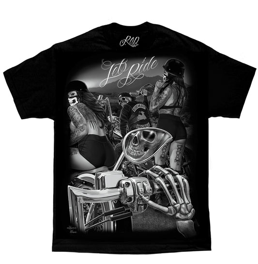 ROD - Camiseta Let's Ride para hombre