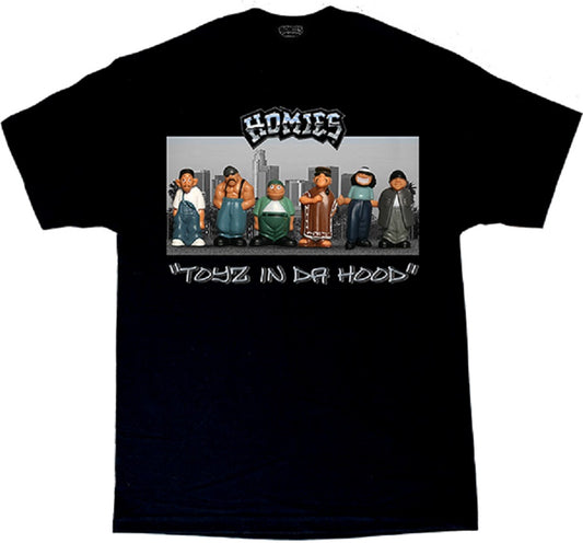 HOMIES SIGNATURE - (RETIRED) TOYZ IN DA HOOD - Men's MAX HWT Tee