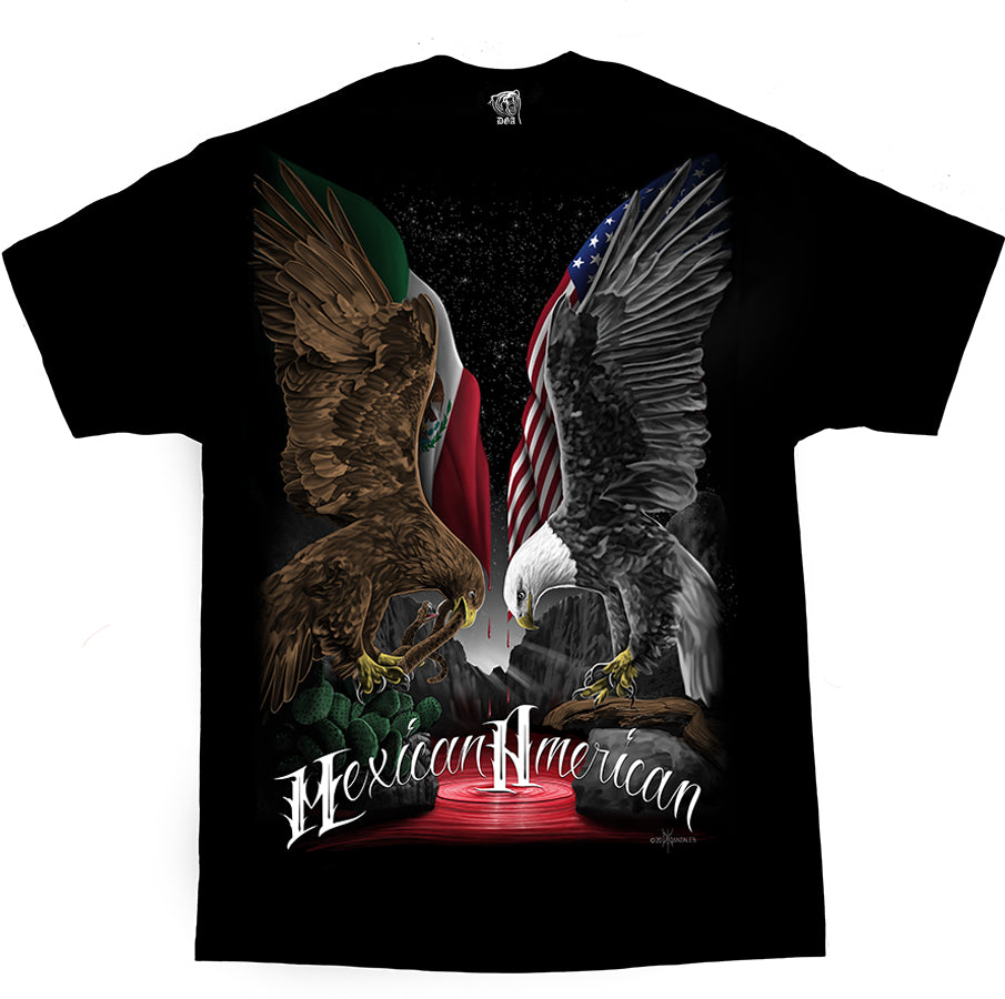 Camiseta MEXICANA AMERICANA para hombre
