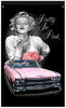 DGA -  3' X 5' - FLAG / BANNER - PRETTY IN PINK