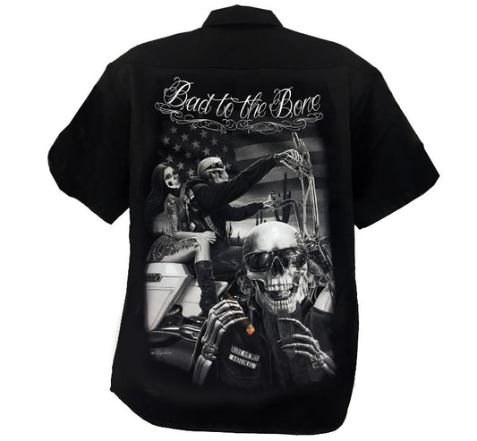 Camisa de trabajo ROD™ - MALO HASTA LOS HUESOS