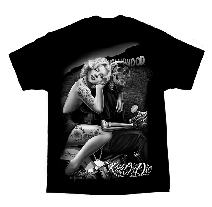 ROD - Camiseta para hombre de Hollywood Homegirl