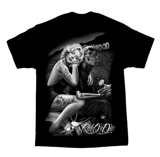 ROD - Camiseta para hombre de Hollywood Homegirl