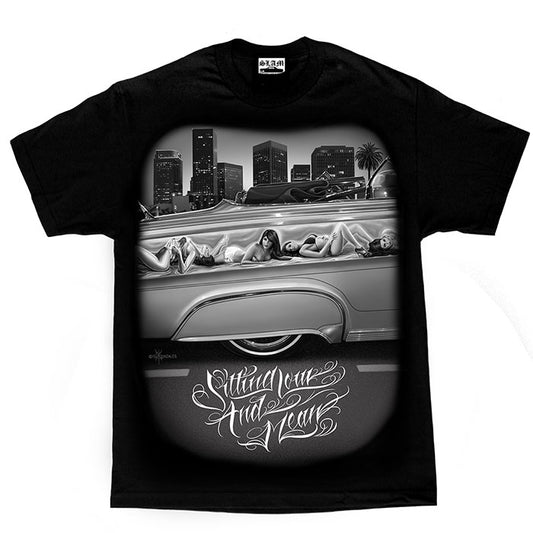 SLAM - (RETIRED) SITTING Low and Mean Men's Tee