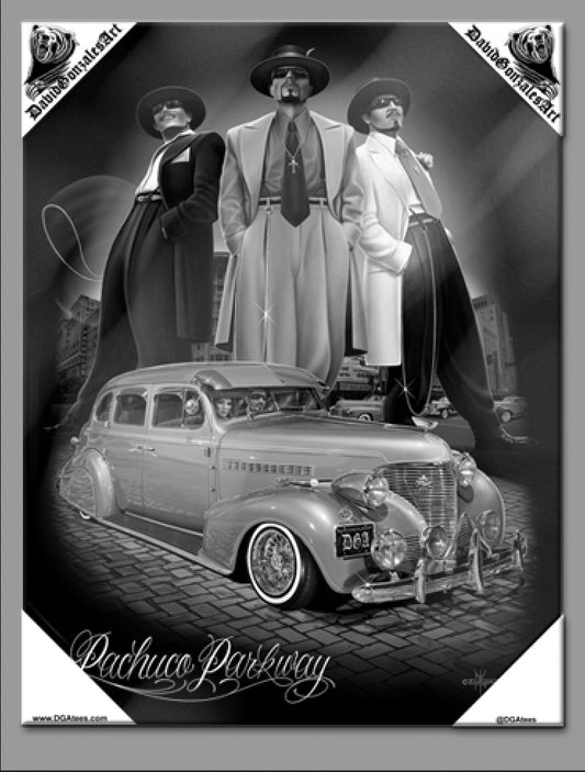 PACHUCO PARKWAY - Lienzo pequeño - 12" X 16"
