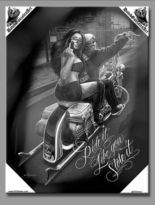 ROD - RIDE IT - Lienzo pequeño - 12" X 16"