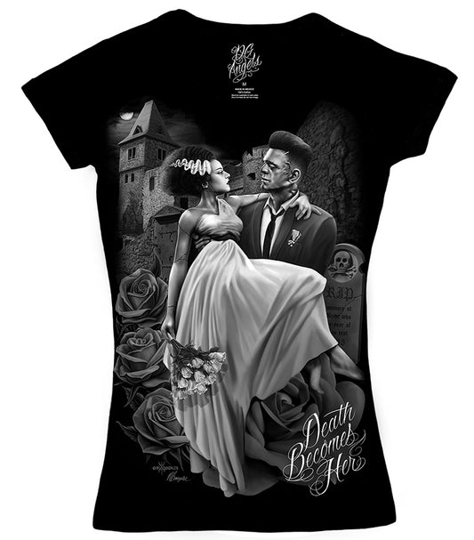 Fresh Cuties - Death Becomes Her Women's V-NECK