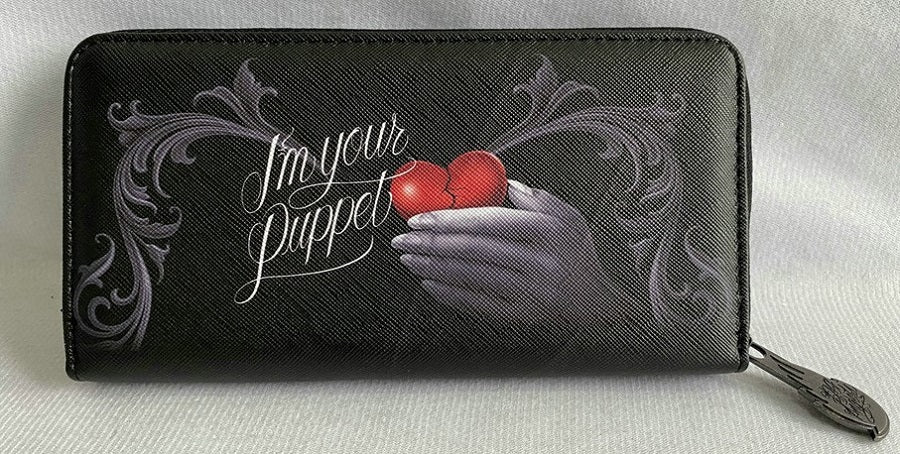 I'M YOUR PUPPET - WOMENS ZIPPERED WALLET