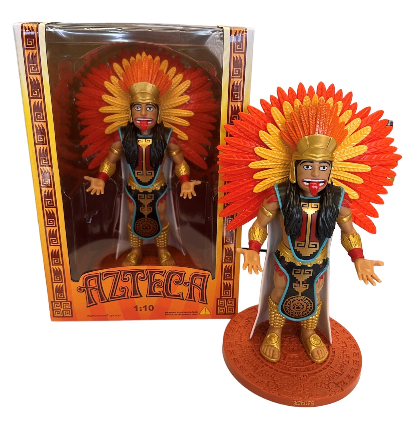 Figura coleccionable grande a escala 1:10 de HOMIES™ AZTECA de DGA Collectibles