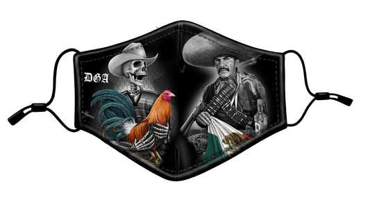 Mascarilla Protectora DGA - Gallero - Puro Mex - C/filtro