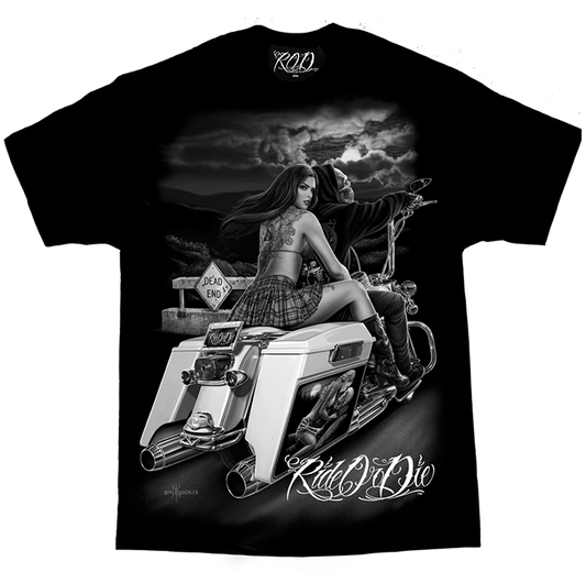 ROD - Camiseta para hombre Dead End