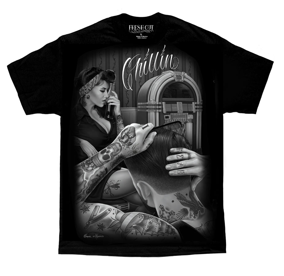 (RETIRED) FRESH CUT - CHILLIN Men's Tee