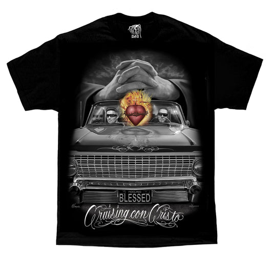 Retirado - Camiseta de hombre Cruising Con Cristo
