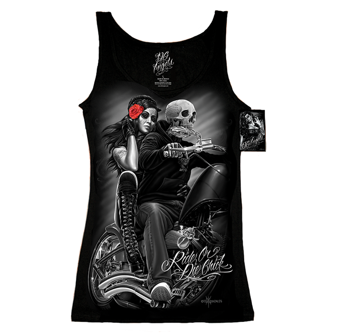 Retired Style- RODC - Biker Babe - Women's Tank Top